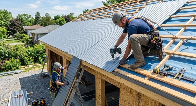 Aluminum Roof Construction in Fredericksburg, VA
